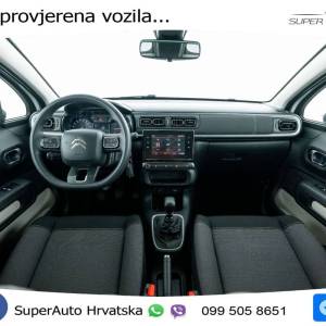 Citroen C3 1.2 PureTech 110 KS, LED+TEM+KLIMA+DAB