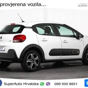 Citroen C3 1.2 PureTech 110 KS, LED+TEM+KLIMA+DAB