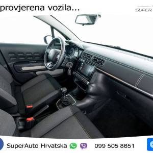 Citroen C3 1.2 PureTech 110 KS, LED+TEM+KLIMA+DAB