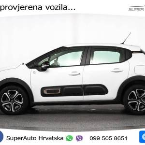 Citroen C3 1.2 PureTech 110 KS, LED+TEM+KLIMA+DAB