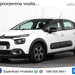 Citroen C3 1.2 PureTech 110 KS, LED+TEM+KLIMA+DAB