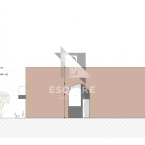CRNO - Građevinski teren s gotovim projektom obiteljske kuće - 750m2