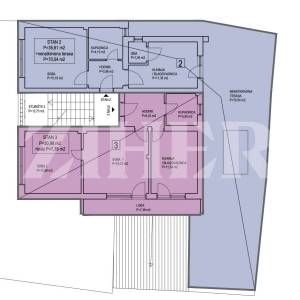 Črnomerec, stan u visokom prizemlju,58 m2 za adaptaciju, blizina Ilice