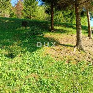 DELNICE, FUŽINE - Građevinsko zemljište 823m2 na parceli 2900m2