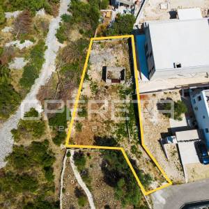 Ekskluzivno,Građevinsko zemljište 504 m², pogled more, Žedno-Trogir
