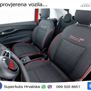 Fiat 500e 42 kWh Cabrio 118 KS, KAM+GR SJED+VIRT+NAVI