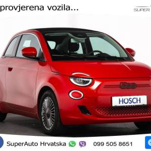Fiat 500e 42 kWh Cabrio 118 KS, KAM+GR SJED+VIRT+NAVI