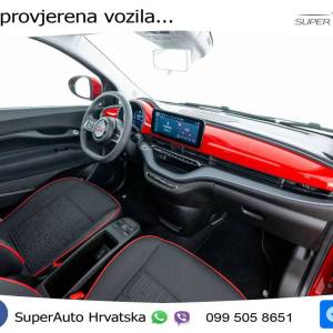 Fiat 500e 42 kWh Cabrio 118 KS, KAM+GR SJED+VIRT+NAVI