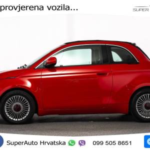 Fiat 500e 42 kWh Cabrio 118 KS, KAM+GR SJED+VIRT+NAVI