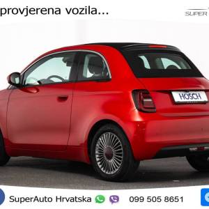 Fiat 500e 42 kWh Cabrio 118 KS, KAM+GR SJED+VIRT+NAVI