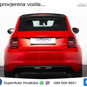 Fiat 500e 42 kWh Cabrio 118 KS, KAM+GR SJED+VIRT+NAVI
