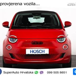 Fiat 500e 42 kWh Cabrio 118 KS, KAM+GR SJED+VIRT+NAVI