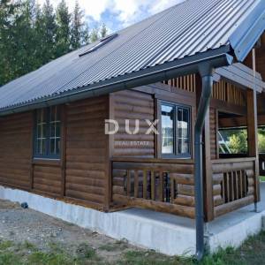 GORSKI KOTAR, LIČ - Drvene kuće, tri sobe, 84m2+25m2 