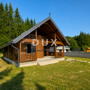 GORSKI KOTAR, LIČ - Drvene kuće, tri sobe, 84m2+25m2 