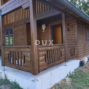 GORSKI KOTAR, LIČ - Drvene kuće, tri sobe, 84m2+25m2 