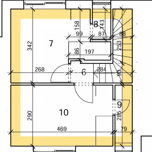 Grad Krk, dvosobni stan, 112 m2, bazen