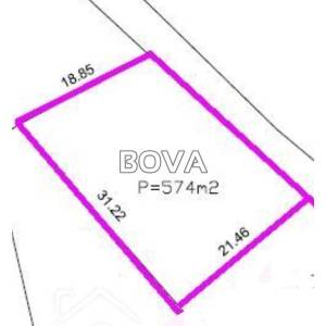 Građevinsko zemljište 574 m2 – Zemunik Donji *Pravilan oblik* (ID-2601/E)
