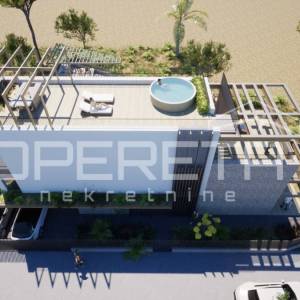 GRAĐEVINSKO ZEMLJIŠTE S DOZVOLOM I PROJEKTOM – KUĆA 260 m² S BAZENOM I POGLEDOM 