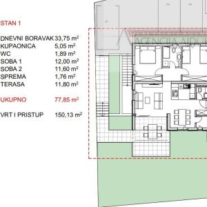 Hvar novogradnja 84 m2 Vrboska - novo u ponudi - ekskluziva