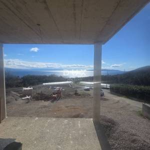 IČIĆI, POLJANE- kuća - započeta gradnja 450m2 s panoramskim pogledom na more + okoliš 1000m2 