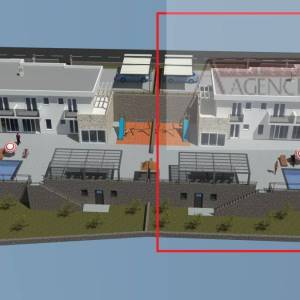 Imotski vila (roh-bau) 390 m2 vrhunska lokacija - ekskluziva
