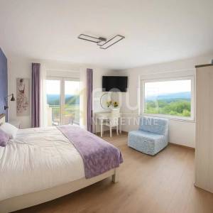 Istra, Cerovlje, vila s grijanim/slanim bazenom + wellness zona