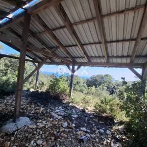 Istra, Krnica, poljoprivredno zemljište, 550m2, pogled more