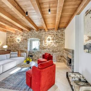 Istra, Labin, kamena kuća, 278 m², apartman, bazen, wellness