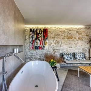 Istra, Labin, kamena kuća, 278 m², apartman, bazen, wellness