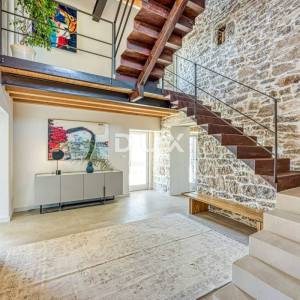 Istra, Labin, kamena kuća, 278 m², apartman, bazen, wellness