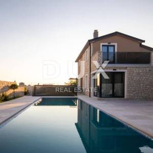 Istra, Nova Vas, luksuzna dvojna vila, 146.42 m2, bazen, terasa