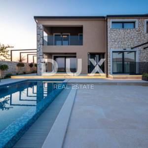 Istra, Nova Vas, luksuzna dvojna vila, 178.70 m2, bazen, terasa