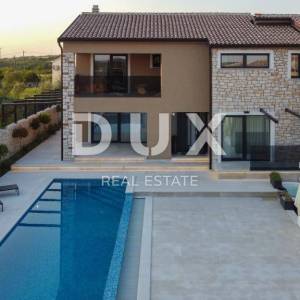 Istra, Nova Vas, luksuzna dvojna vila, 178.70 m2, bazen, terasa