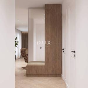 Istra, Premantura, Penthouse 1SS+DB s privatnim ulazom i prostranom terasom s pogledom na more