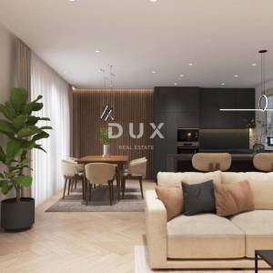 Istra, Premantura, Penthouse 1SS+DB s privatnim ulazom i prostranom terasom s pogledom na more