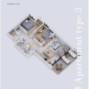 Istra, Rovinj - okolica, moderna novogradnja, 73.66m2, 2s+db, terasa