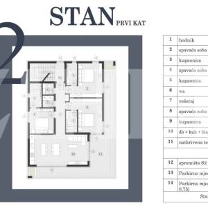 MEDULIN, LUKSUZNI APARTMANI, DVA OBJEKTA PO TRI STANA S BAZENOM
