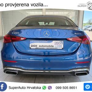 Mercedes C 200 4M Aut. AMG-Line 204 KS, LED+KAM+GR SJED+VIRT+ASIST