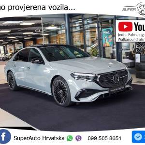 Mercedes E 450d 4M Aut. AMG 367 KS, PANO+360+ACC+GR SJED+HEAD+KEY+VIRT+LANE