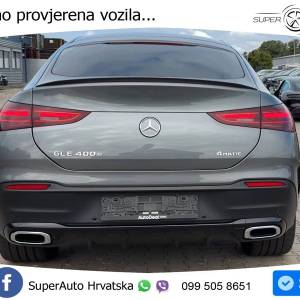 Mercedes GLE 400e Coupe 4M Aut. AMG Line 381 KS, ZRAČNI+ACC+GR SJED+360+ASIST