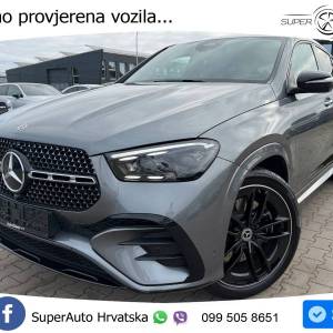 Mercedes GLE 400e Coupe 4M Aut. AMG Line 381 KS, ZRAČNI+ACC+GR SJED+360+ASIST