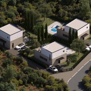 MODERNE VILE S BAZENOM, 300 m OD MORA, - MIRNA I TIHA LOKACIJA, UGLJAN – LUKORAN