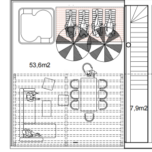Murter, kuća - duplex, 130 m², pogled na more, u izgradnji