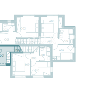 Murter, Podvrške, stan s pogledom na more, 92 m²