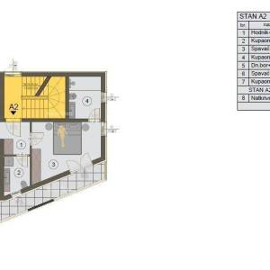 NOVOGRADNJA NA MUNIDI U MEDULINU – STAN 89,81 m²