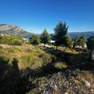 Omiš, Duće zemljište 1700 m2 panoramski pogled na more
