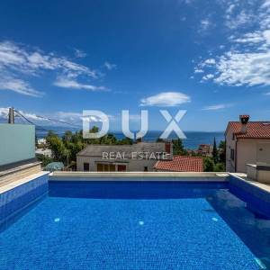 Opatija, centar, četverosoban stan, 158 m2, s privatnim bazenom