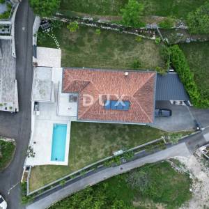 OPATIJA, IČIĆI, POLJANE- prekrasna moderna villa 400m2 s pogledom na more i bazenom + okoliš 1200m2