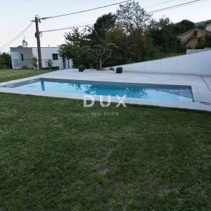 OPATIJA, IČIĆI, POLJANE- prekrasna moderna villa 400m2 s pogledom na more i bazenom + okoliš 1200m2