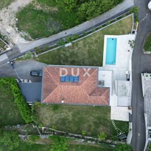 OPATIJA, IČIĆI, POLJANE- prekrasna moderna villa 400m2 s pogledom na more i bazenom + okoliš 1200m2
